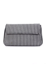 Load image into Gallery viewer, conDiva Black and White Woolen Clutch