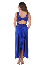 Load image into Gallery viewer, Blue Tango Dress For Milonga &amp; Performance
