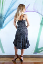 Load image into Gallery viewer, Thin-Straps Fitted Tango Dress with Mermaid Silhouette