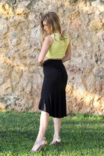 Load image into Gallery viewer, Tango Skirt With Long Fishtail