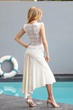 Load image into Gallery viewer, Velvet Wedding Tango Dance Dress