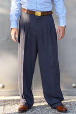 Load image into Gallery viewer,  Linen Tango Pants With 4 Front Pleats