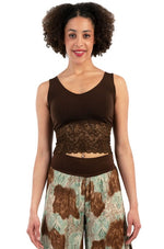 Load image into Gallery viewer, Tango Crop Top with Lace