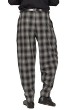 Load image into Gallery viewer, Tapered Plaid Tango Pants With Two Inverted Pleats