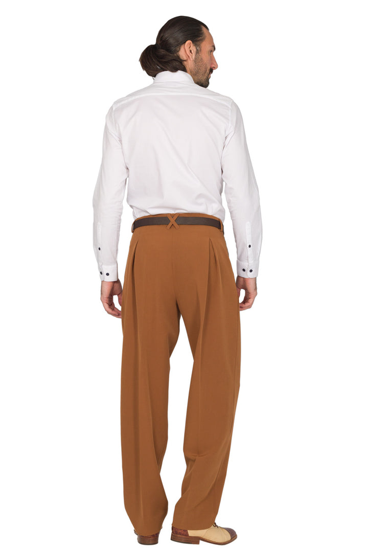 Buy Turtle Olive Green Dual Toned Slim Fit Linen Casual Trousers - Trousers  for Men 632057 | Myntra