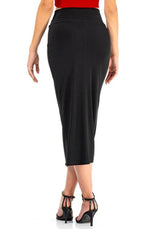 Load image into Gallery viewer, Monochrome Pencil Tango Skirt With Slit